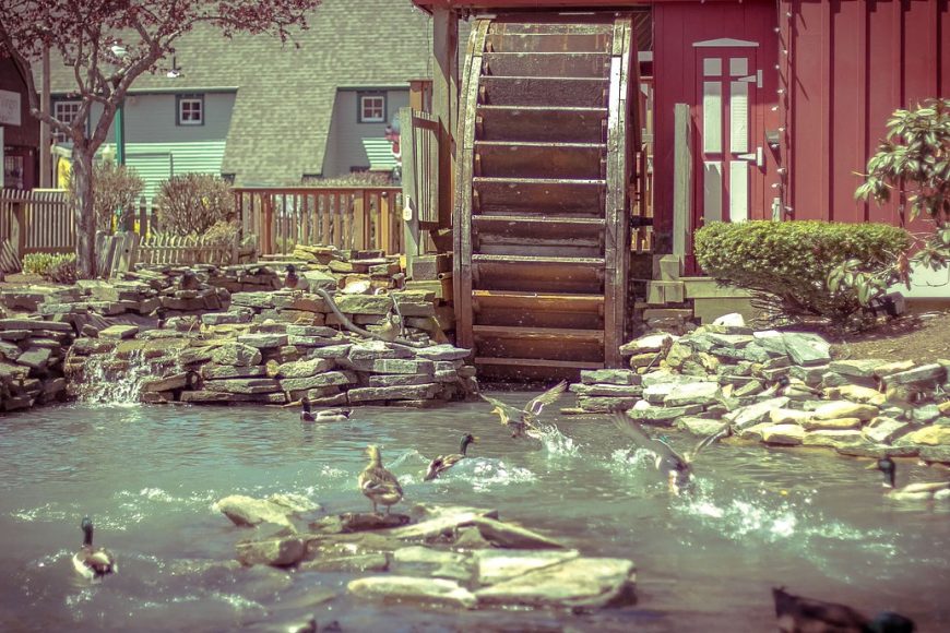 Olde Mistick Village in Mystic, CT