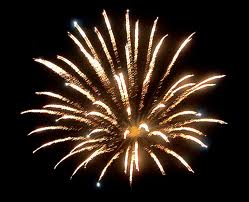 Fireworks Downtown Mystic Area
