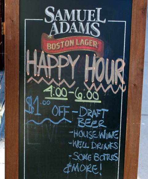 Harp and Hound Happy Hour