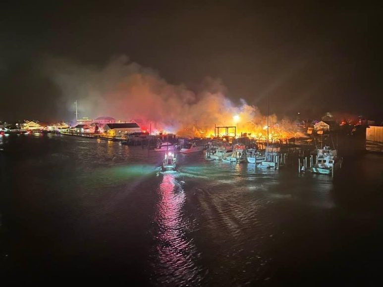 Seaport Marine Fire photo by Judi Caracausa